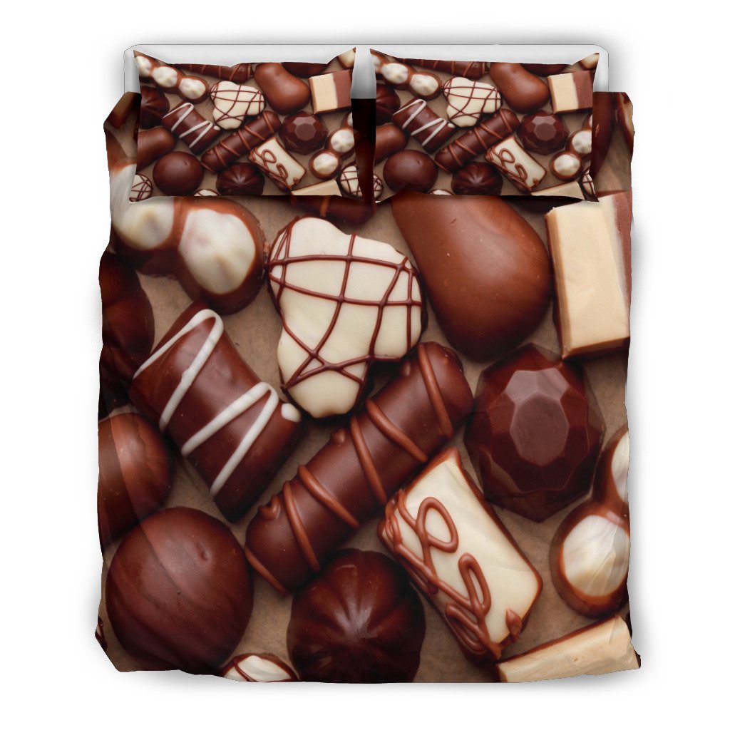 Chocolate hoppe Doona 3D Customized Duvet Cover Bedding Sets