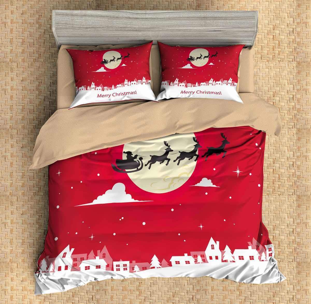 Christmas 6 3D Customized Duvet Cover Bedding Sets