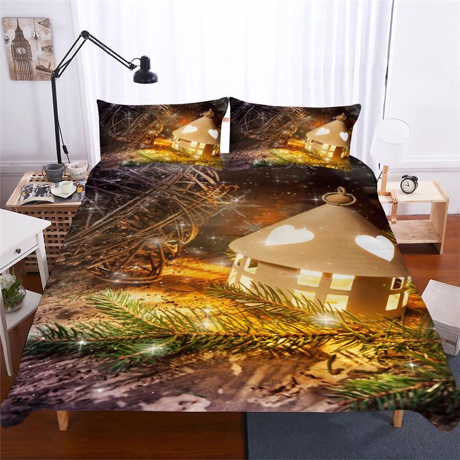 Christmas Decorations 3D Customized Duvet Cover Bedding Sets