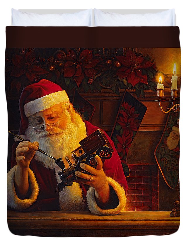 Christmas Eve Touch Up 3D Customized Duvet Cover Bedding Sets