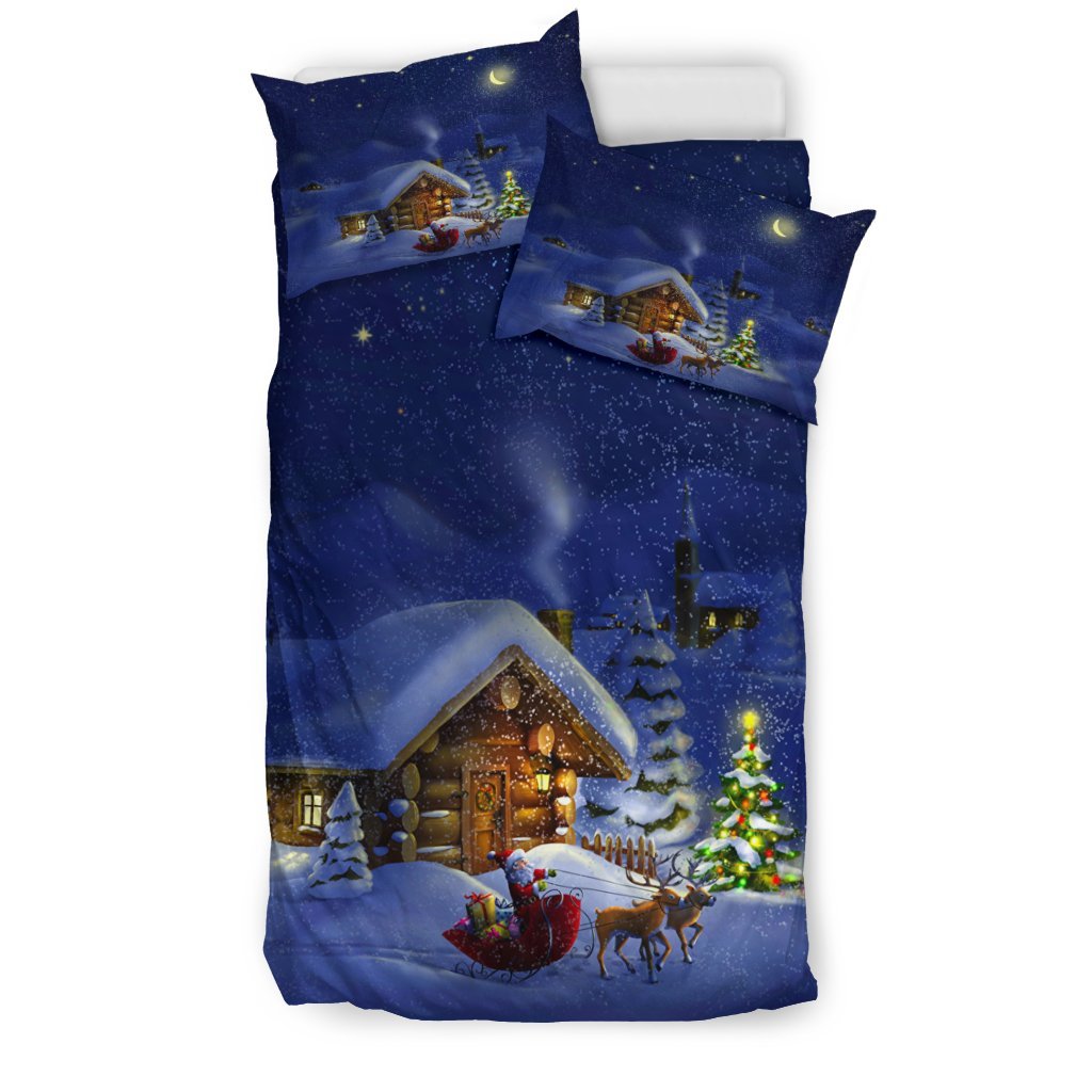 Christmas Night 3D Customized Duvet Cover Bedding Sets