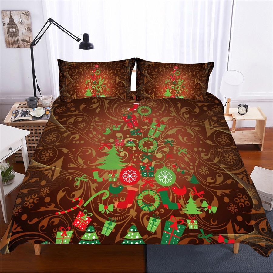 Christmas Tree 3D Customized Duvet Cover Bedding Sets