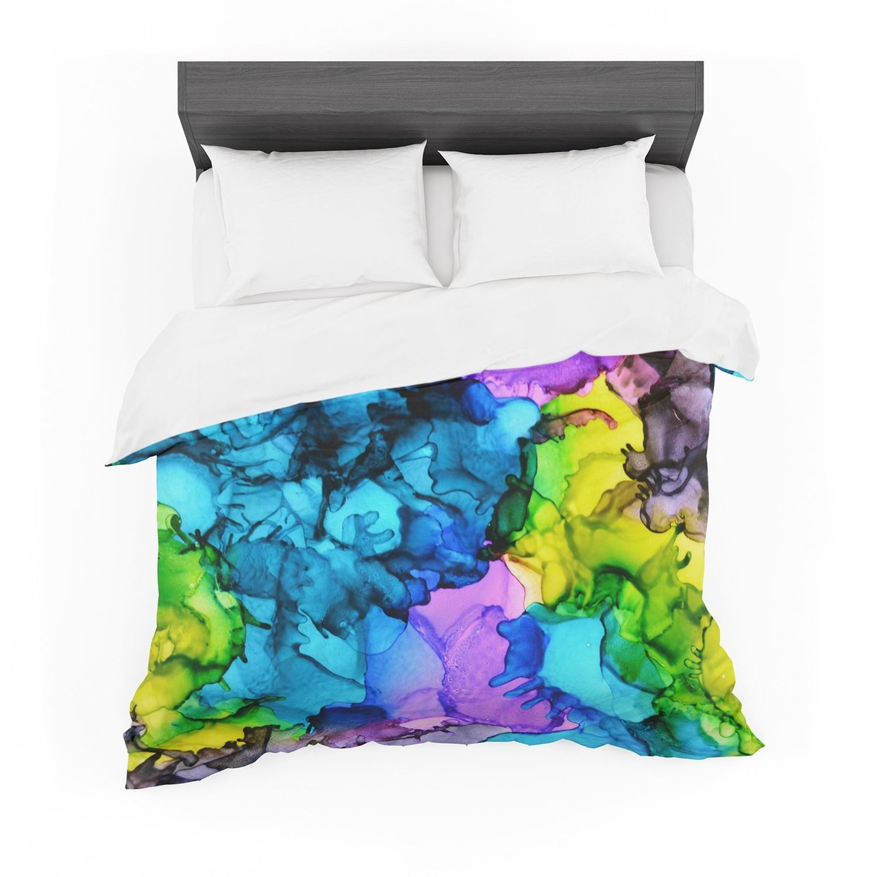 Claire Day ‘Mermaids’ Blue Paint Featherweight3D Customized Duvet Cover Bedding Sets