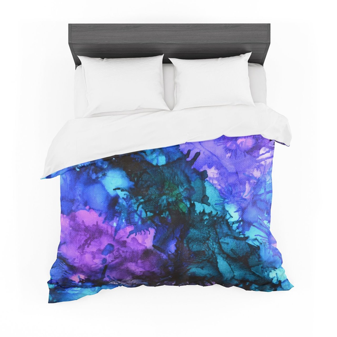 Claire Day ‘Soulearching’ Purple Blue Featherweight3D Customized Duvet Cover Bedding Sets