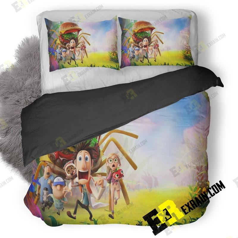 Cloudy With A Chance Of Meatballs 3D Customized Duvet Cover Bedding Sets