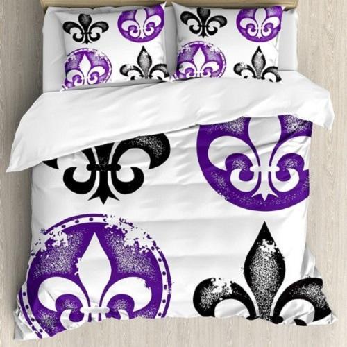 Collection of Fleur De Lis Designs Duvet Cover Set