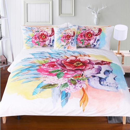 Colorful Flowers dreamcatcher Cover Set