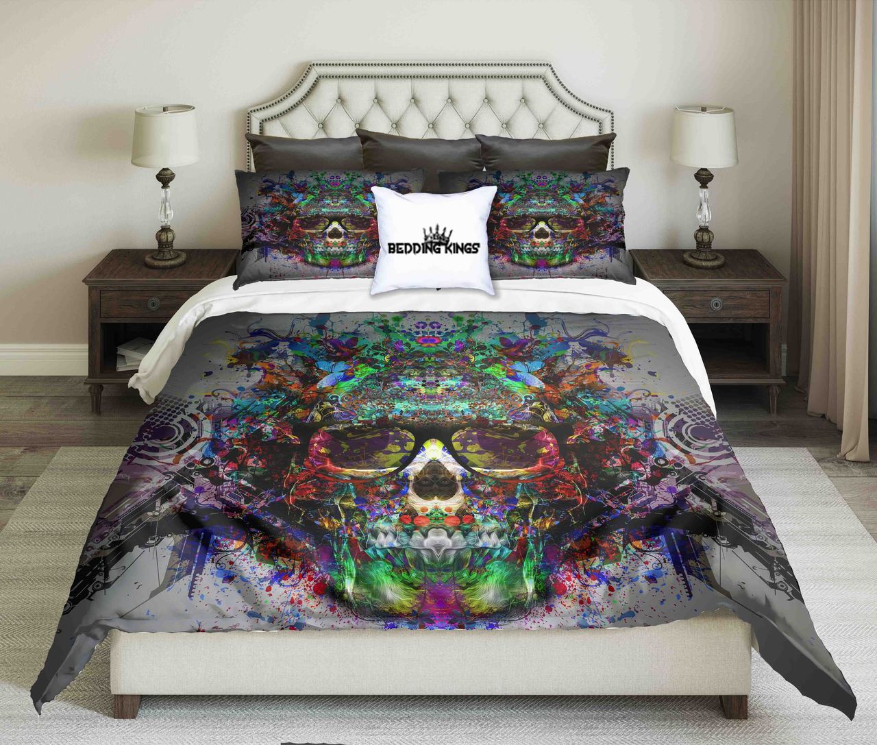 Colourfullkull | kings3D Customized Duvet Cover Bedding Sets