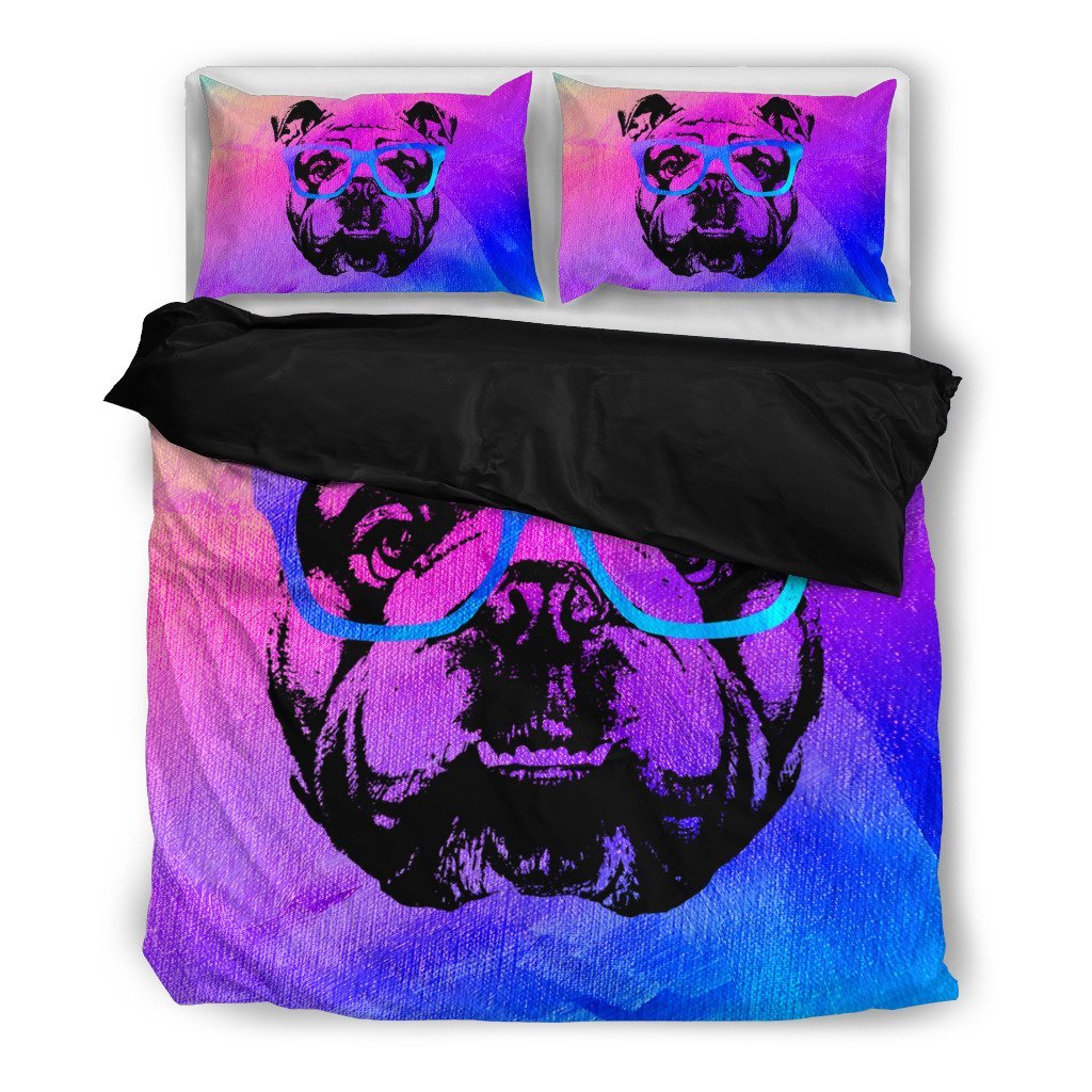 Cool Bulldog 3D Customized Duvet Cover Bedding Sets