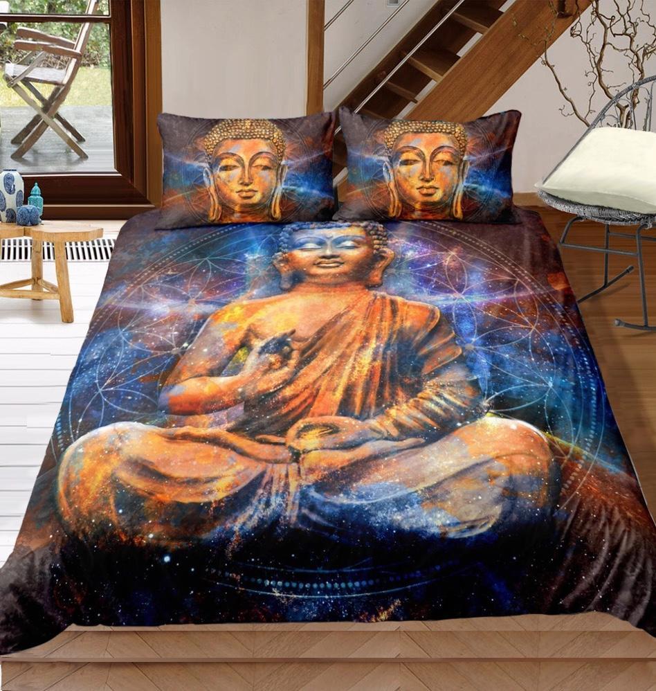 Cosmic Buddha 3D Customized Duvet Cover Bedding Sets