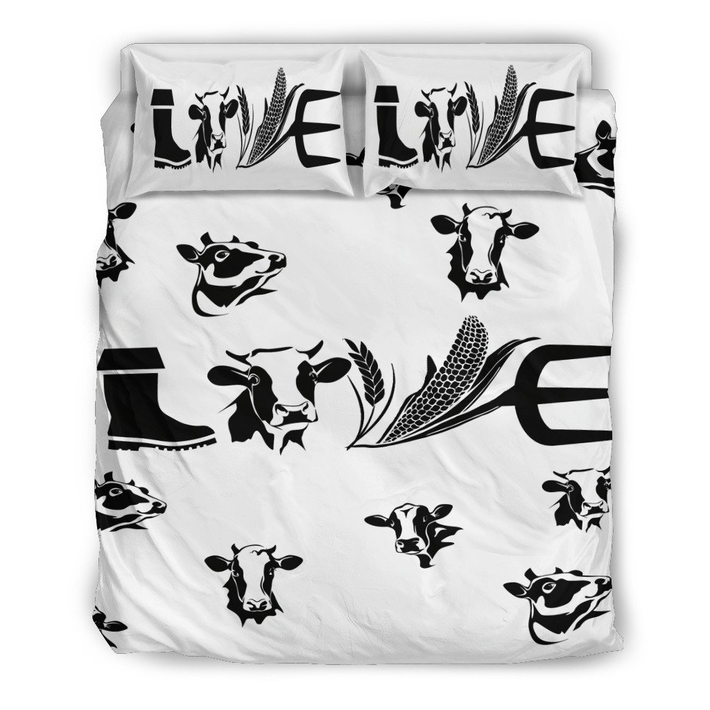 Cow Lovers 3D Customized Duvet Cover Bedding Sets