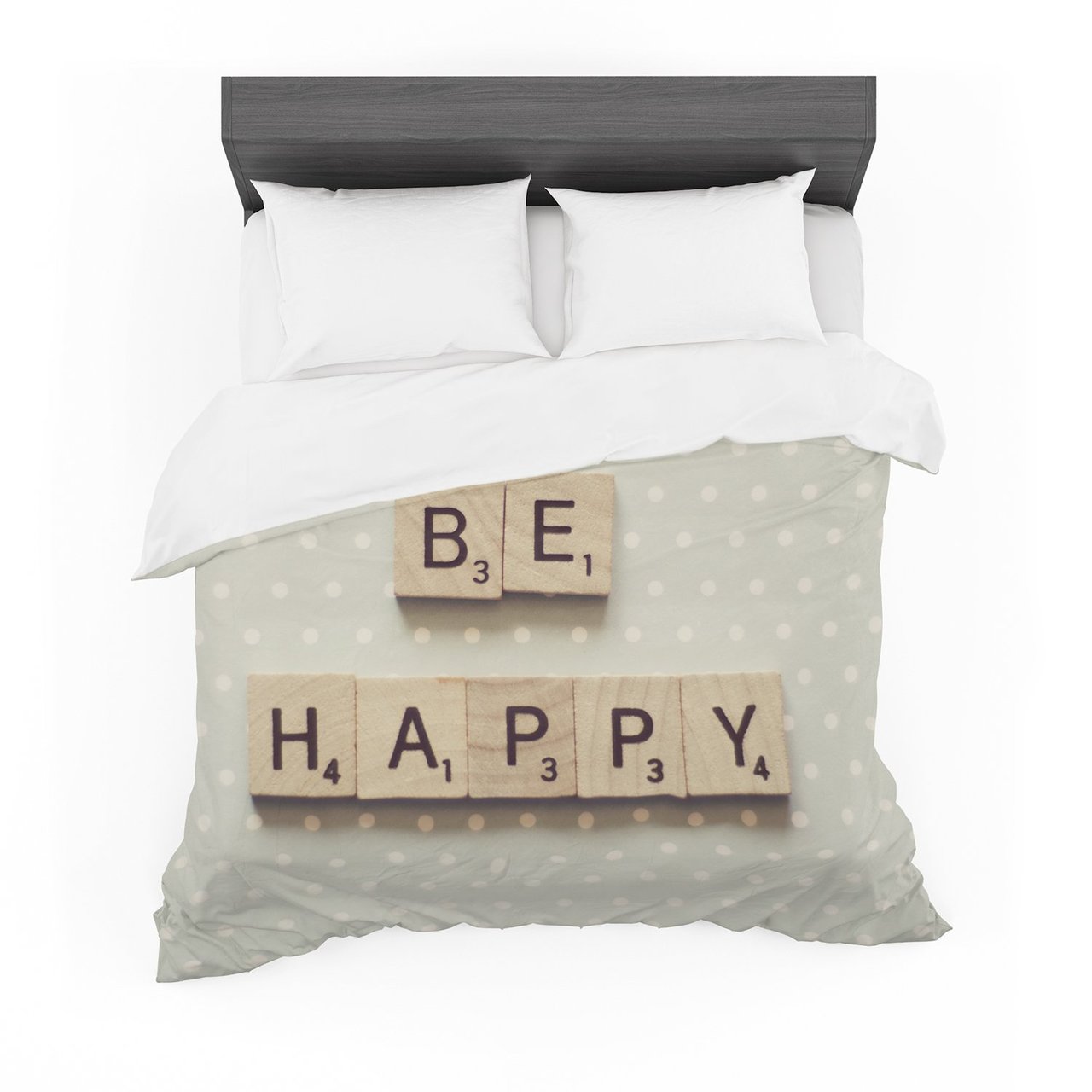 Cristina Mitchell ‘Be Happy’ Featherweight3D Customized Duvet Cover Bedding Sets