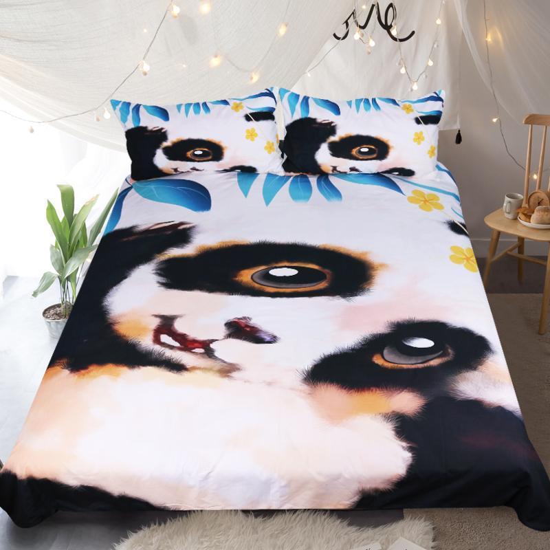 Cuddly Panda Animal Print ART HOP 3D Customized Duvet Cover Bedding Sets