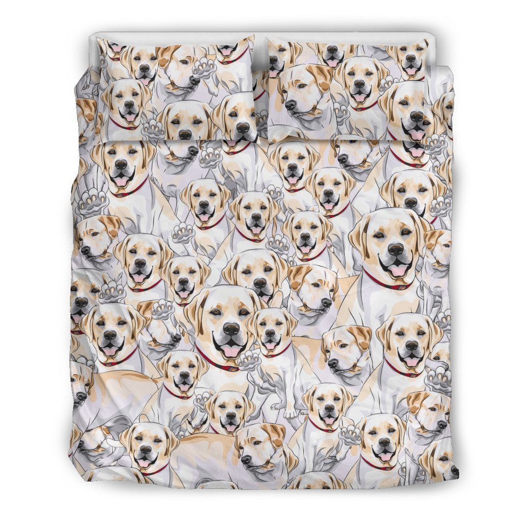 CUTE LABRADOR R RIEVER 3D Customized Duvet Cover Bedding Sets