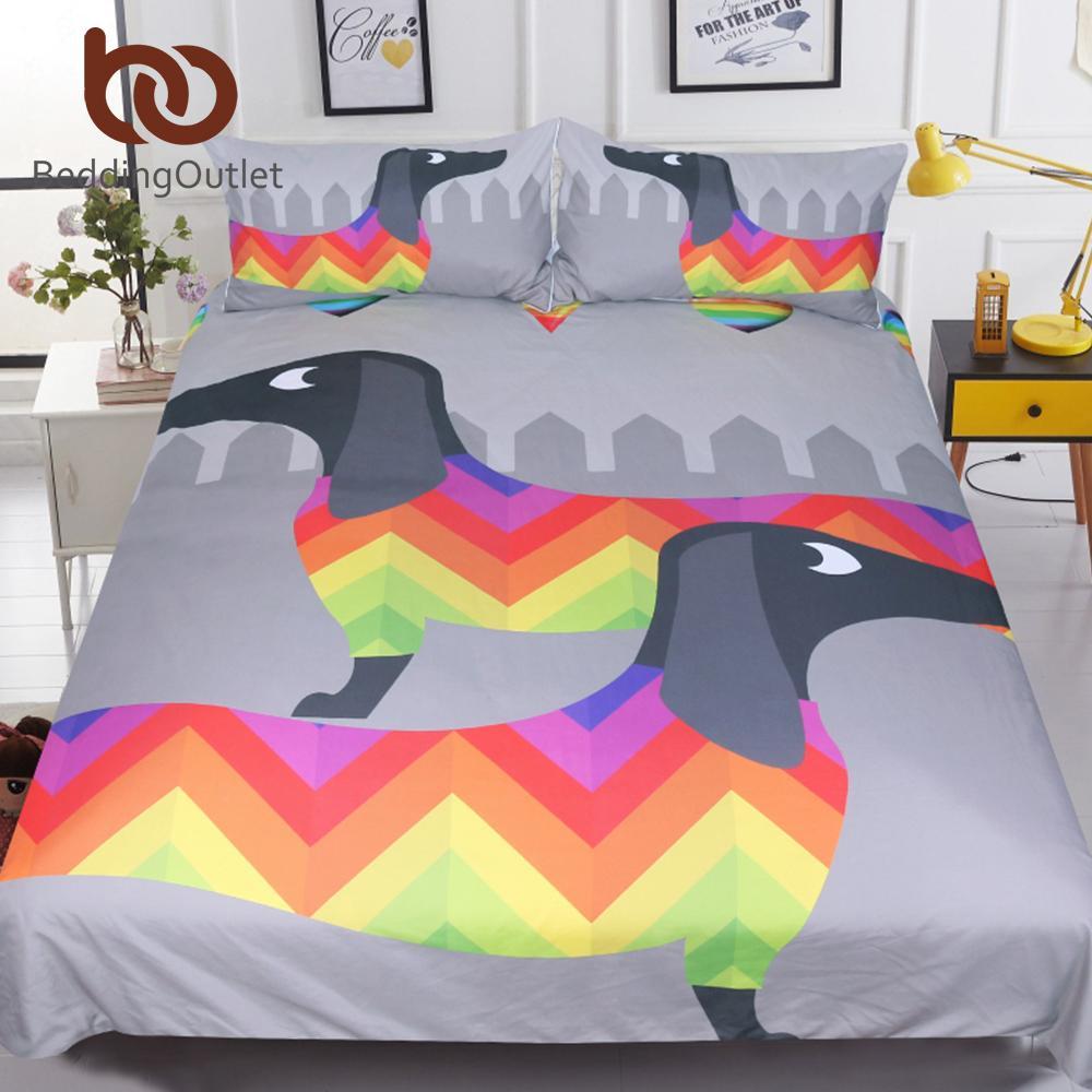 Dachshundausage3D Customized Duvet Cover Bedding Sets