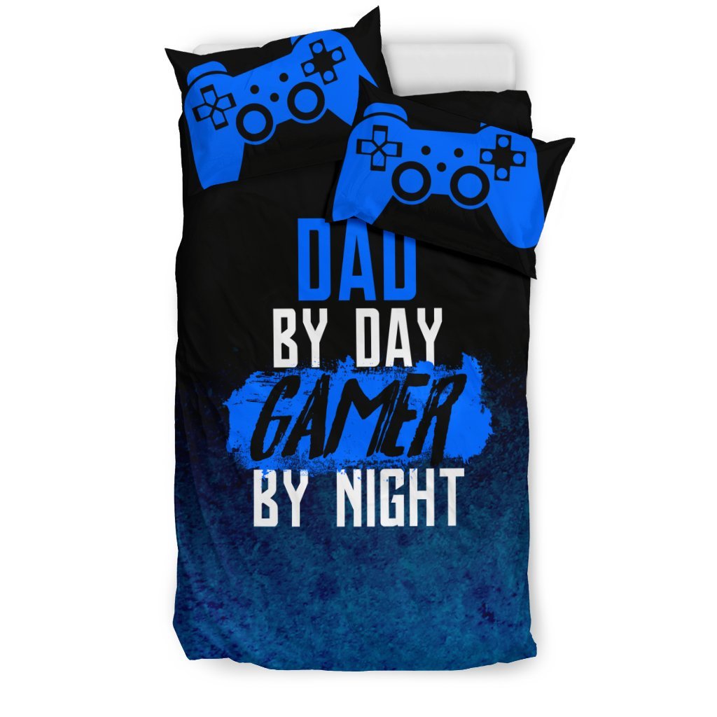 Dad By Day PS Gamer By Night 3D Customized Duvet Cover Bedding Sets