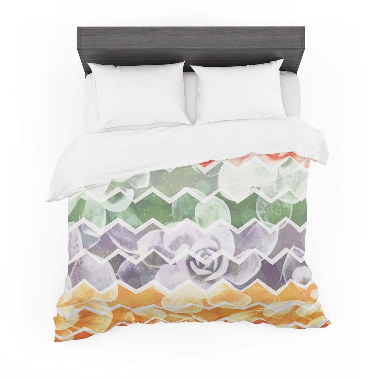 Daisy Beatrice ‘Desert Dreams’ Chevron Featherweight3D Customized Duvet Cover Bedding Sets