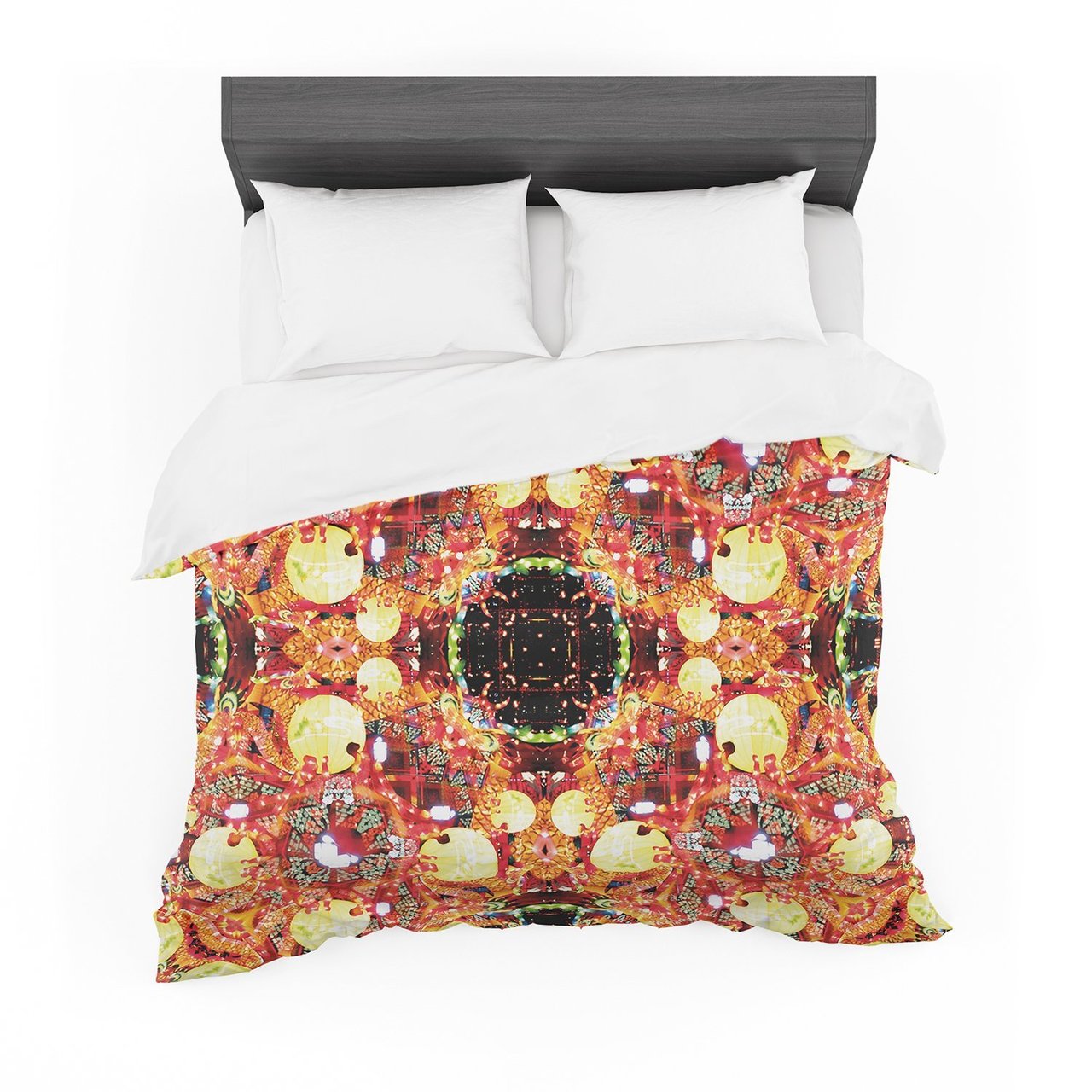Danii Pollehn ‘China’ Gold Red Featherweight3D Customized Duvet Cover Bedding Sets