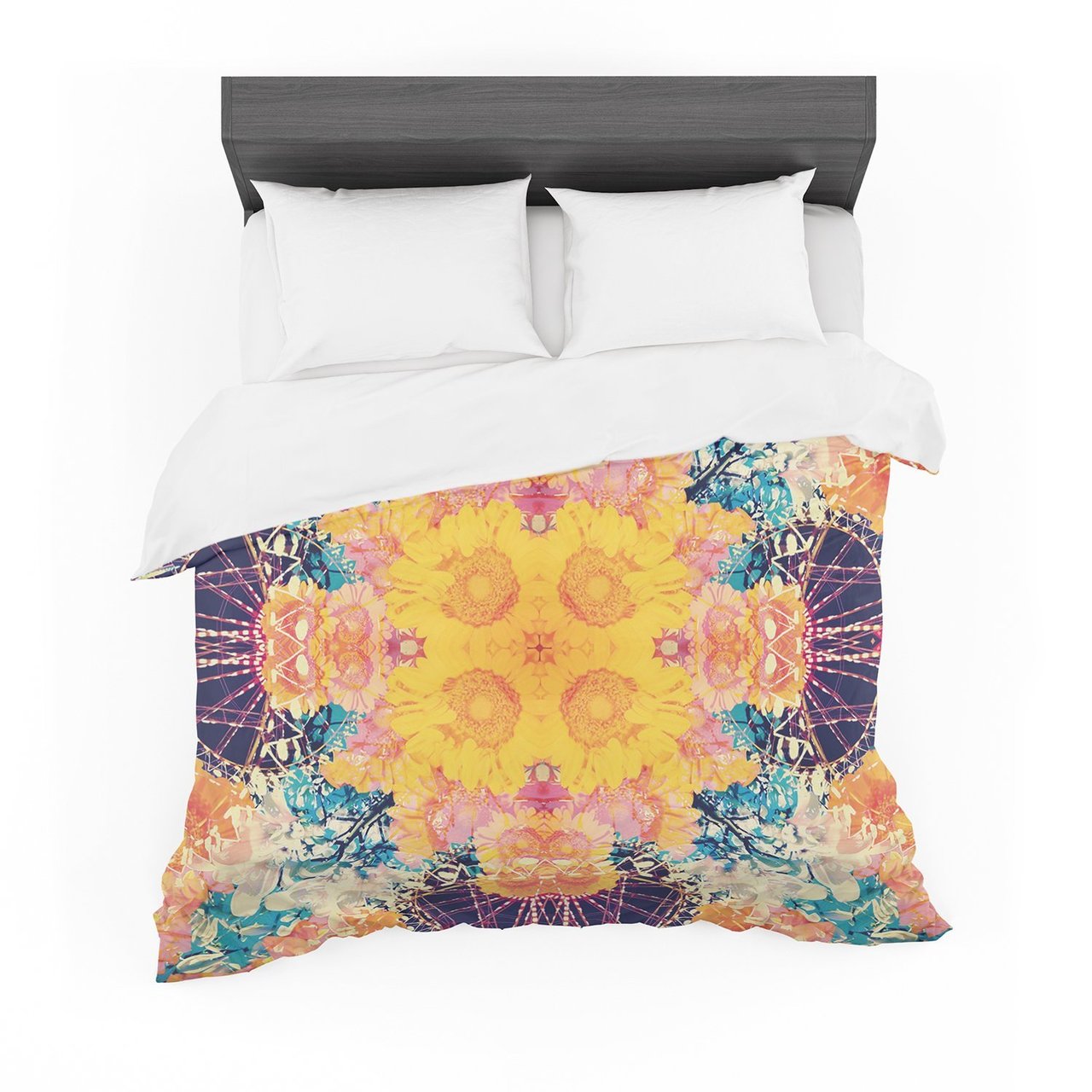 Danii Pollehn ‘Unbenannt’ Purple Orange Featherweight3D Customized Duvet Cover Bedding Sets