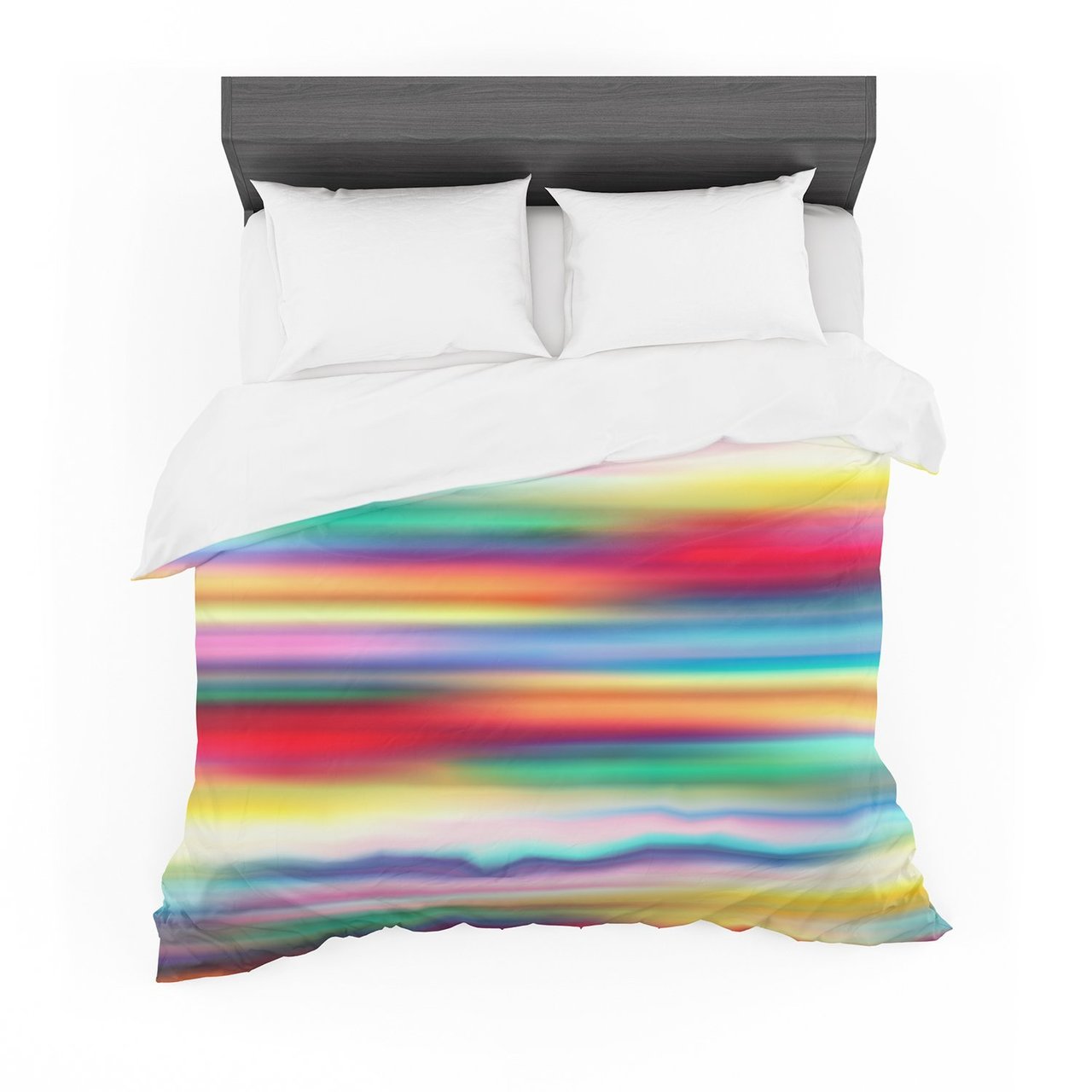Danny Ivan ‘Blurry Cool’ Rainbow Blur Featherweight3D Customized Duvet Cover Bedding Sets