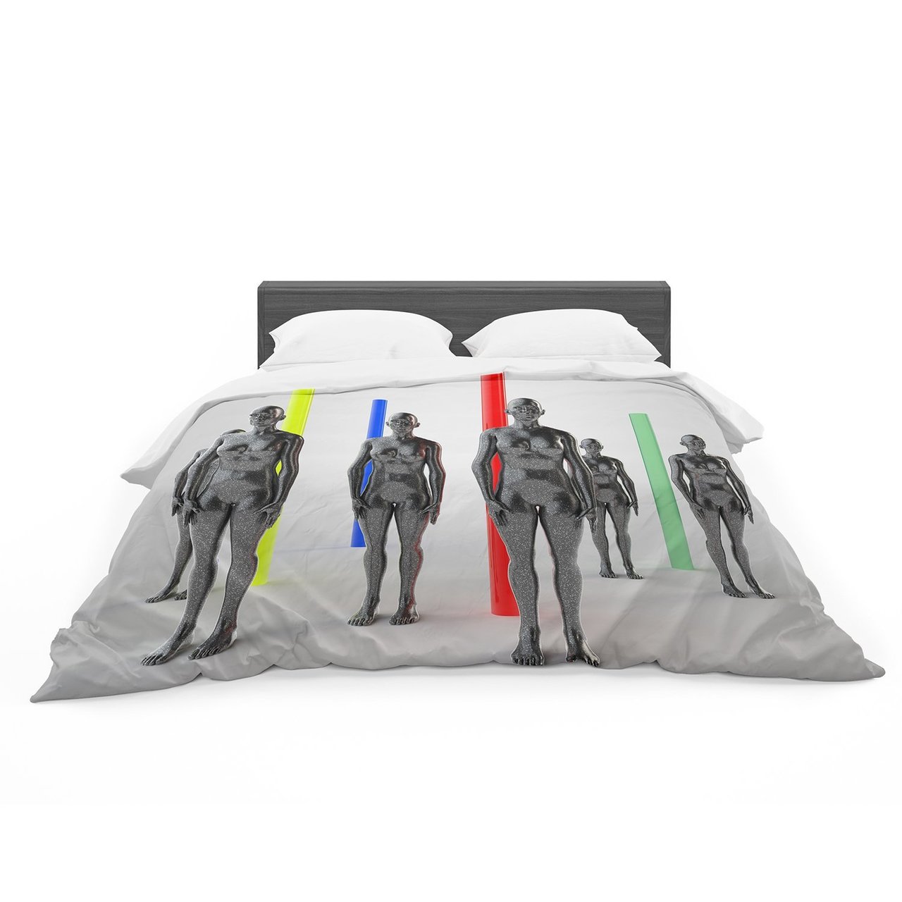 Danny Ivan ‘Girls’ Multicolor People Featherweight3D Customized Duvet Cover Bedding Sets