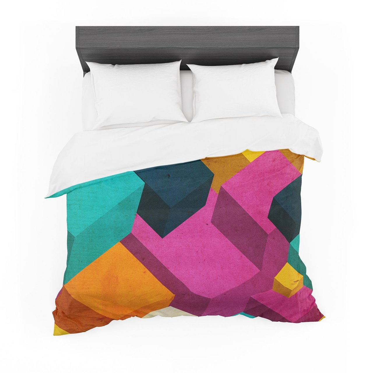 Danny Ivan ‘Happy Cubes’ Cotton3D Customized Duvet Cover Bedding Sets