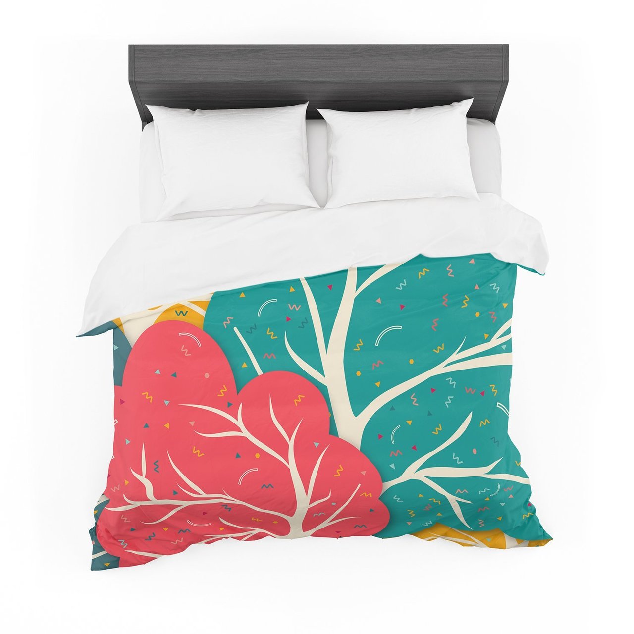 Danny Ivan ‘Happy Forest’ Trees Featherweight3D Customized Duvet Cover Bedding Sets