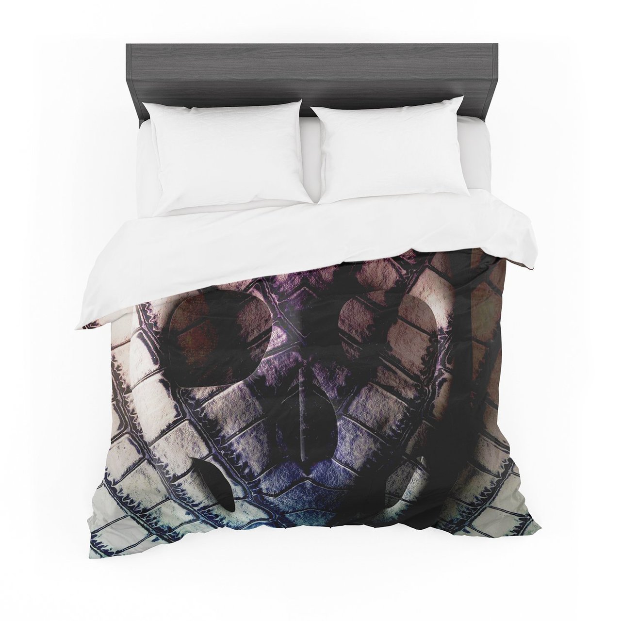 Danny Ivan ‘Skull’ Dark Purple Featherweight3D Customized Duvet Cover Bedding Sets