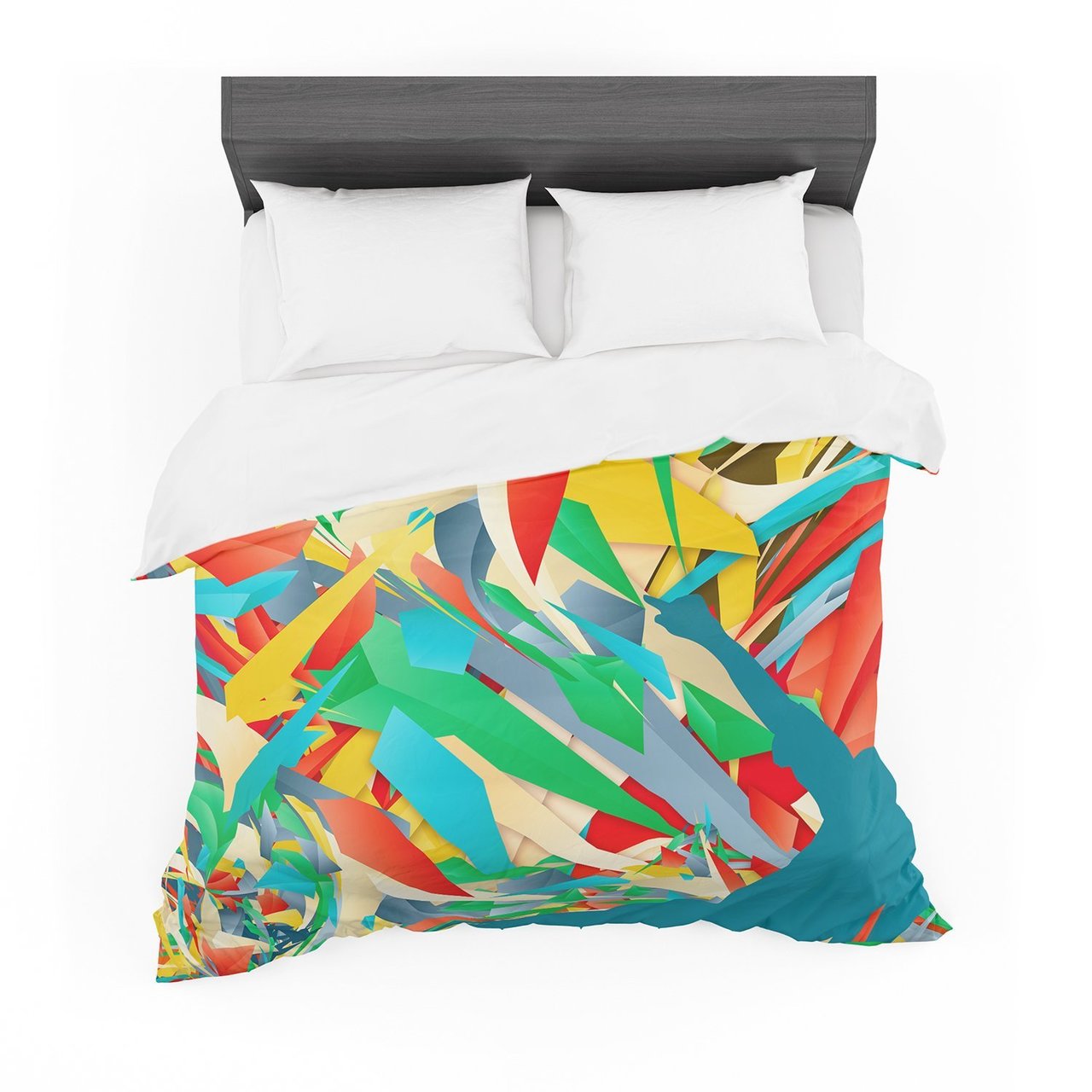 Danny Ivan ‘Soccerlide’ Crazy Rainbow Cotton3D Customized Duvet Cover Bedding Sets