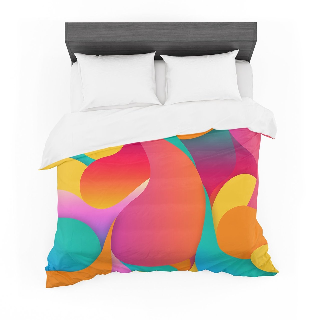 Danny Ivan ‘Still Life’ Warm Abstract Cotton3D Customized Duvet Cover Bedding Sets