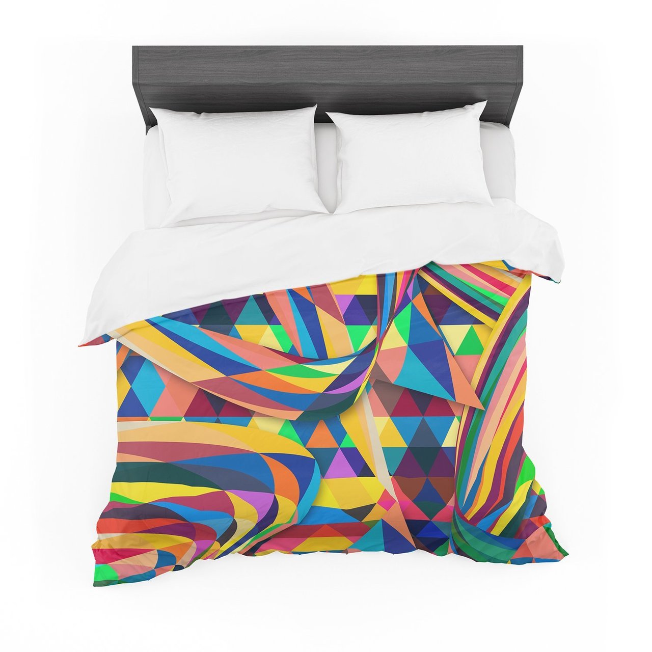 Danny Ivan ‘The Optimist’ Geometric Multicolor Featherweight3D Customized Duvet Cover Bedding Sets