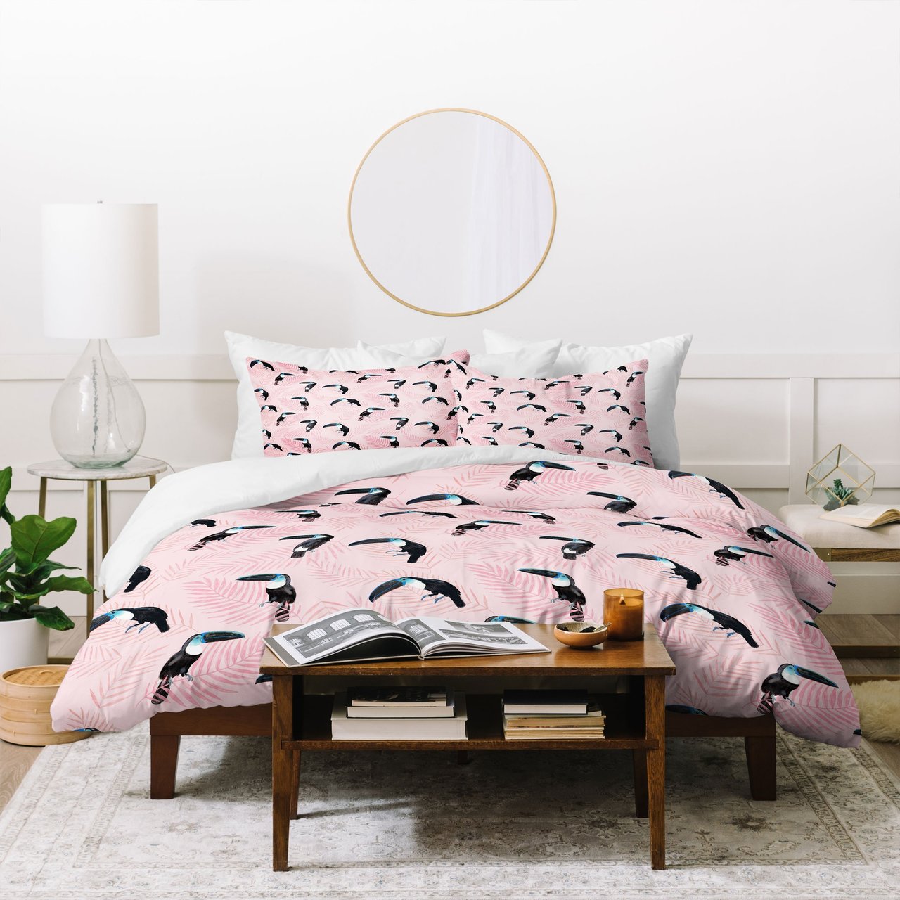 Dash and Ash channeling paradise Duvet Cover