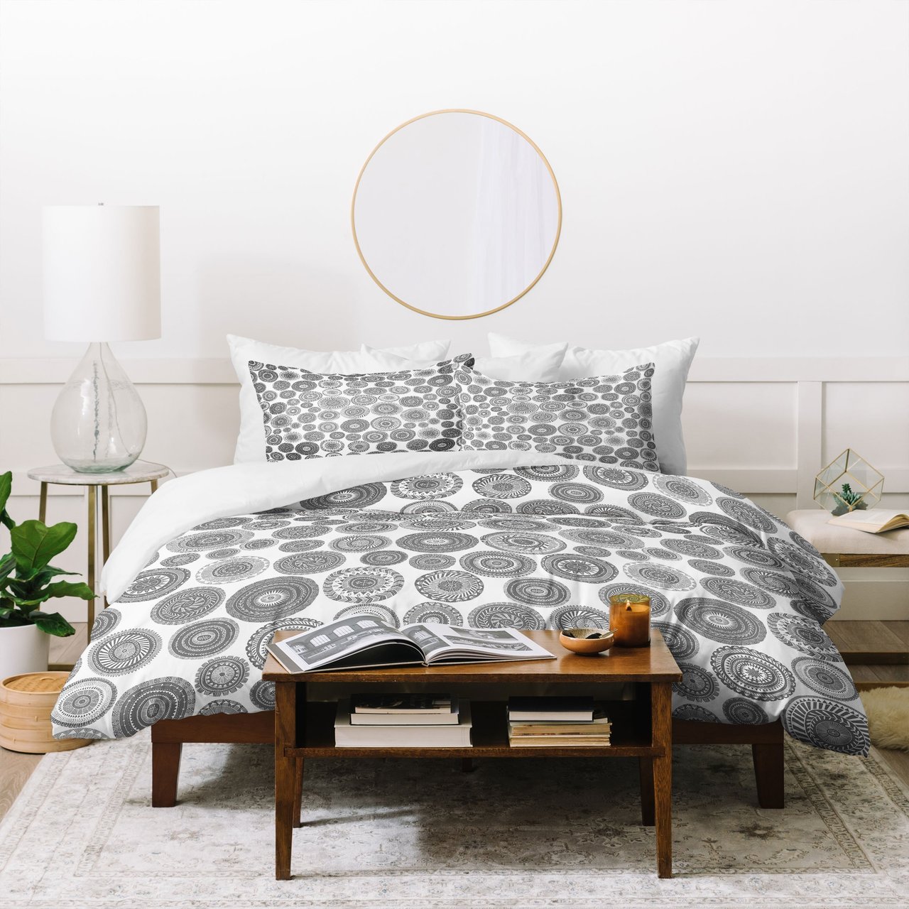 Dash and Ash Globally Duvet Cover