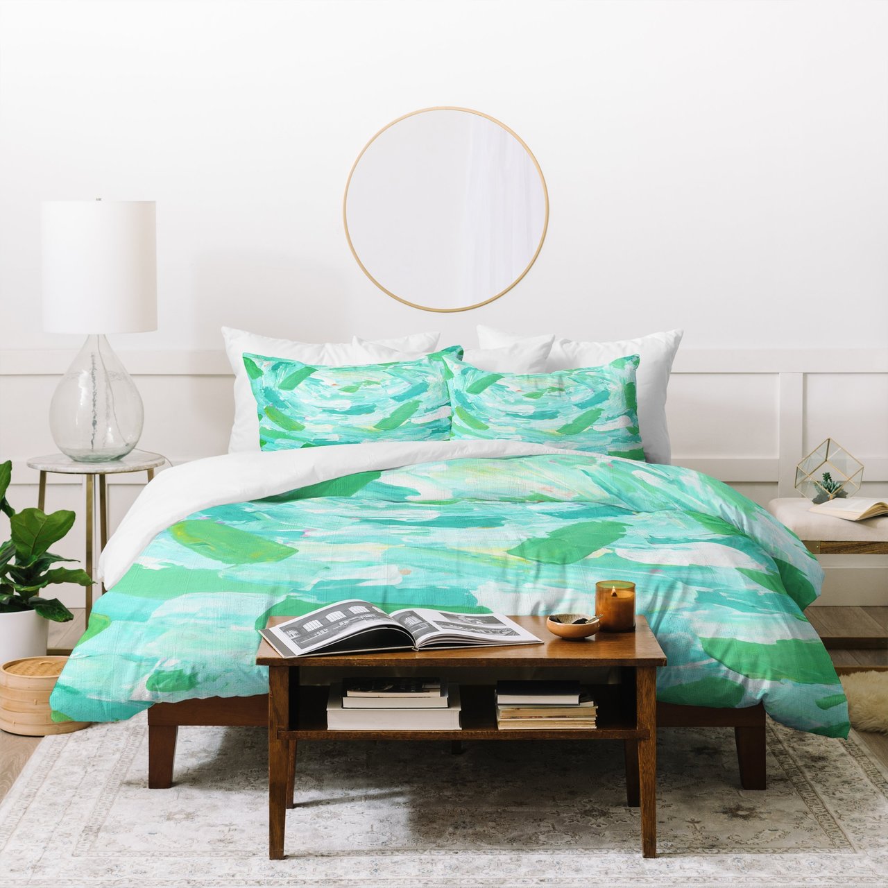 Dash and Ash Open Seas Duvet Cover