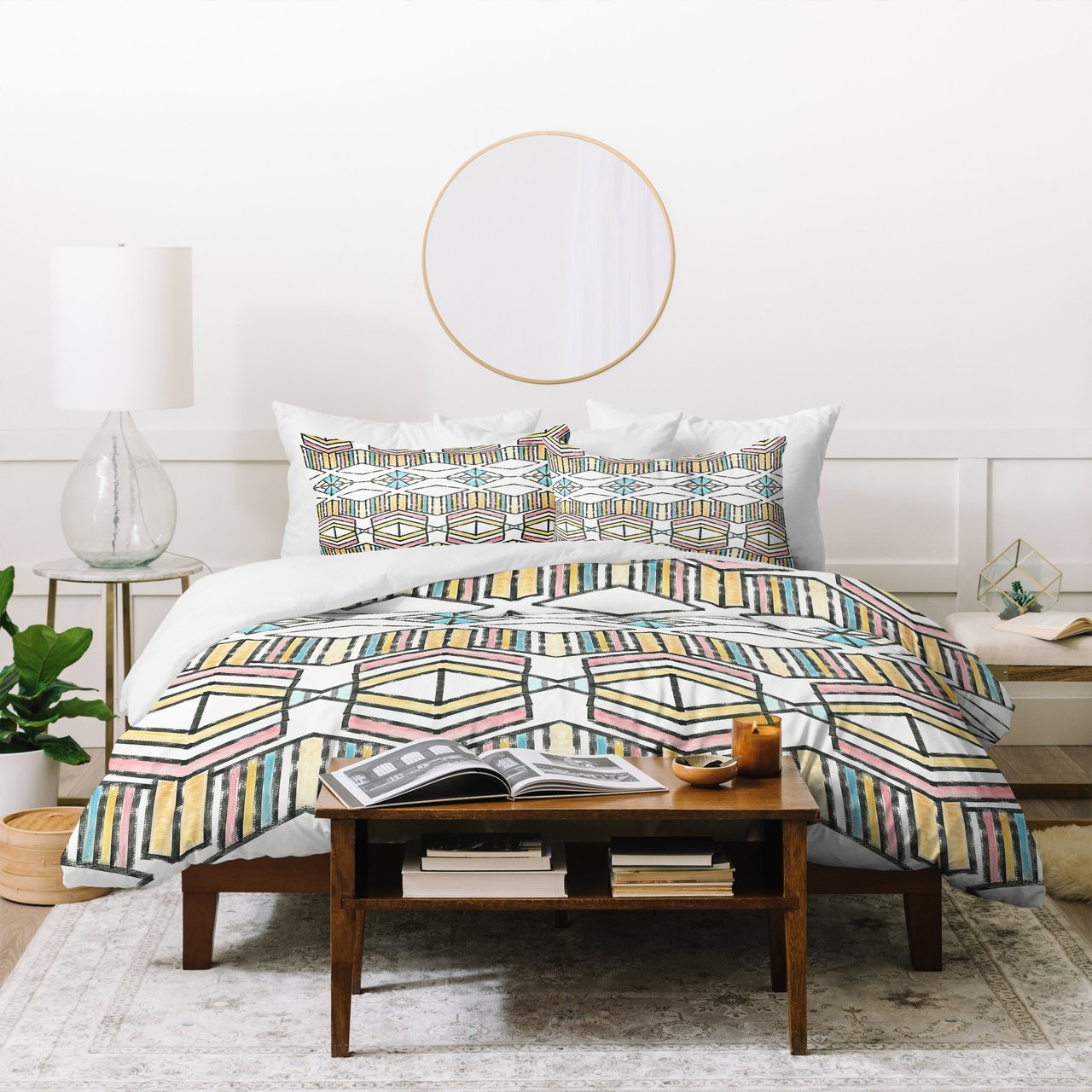 Dash and Ash Rainbow Roam Duvet Cover
