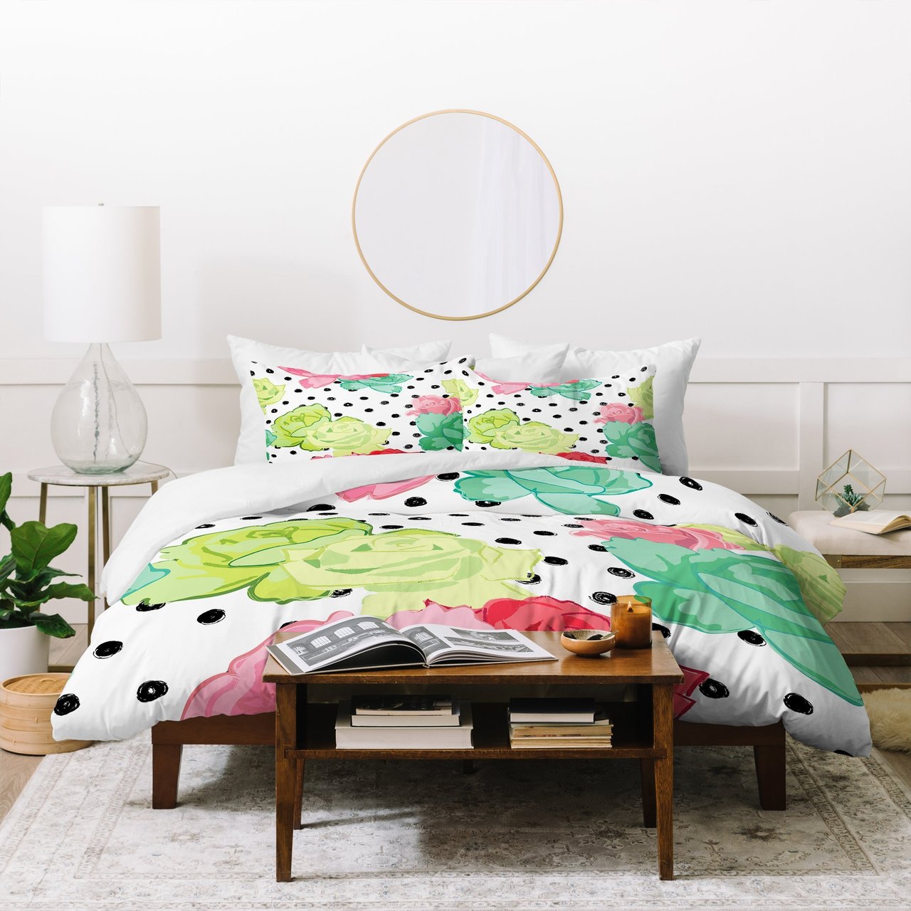 Dash and Ash The Rose Away Duvet Cover