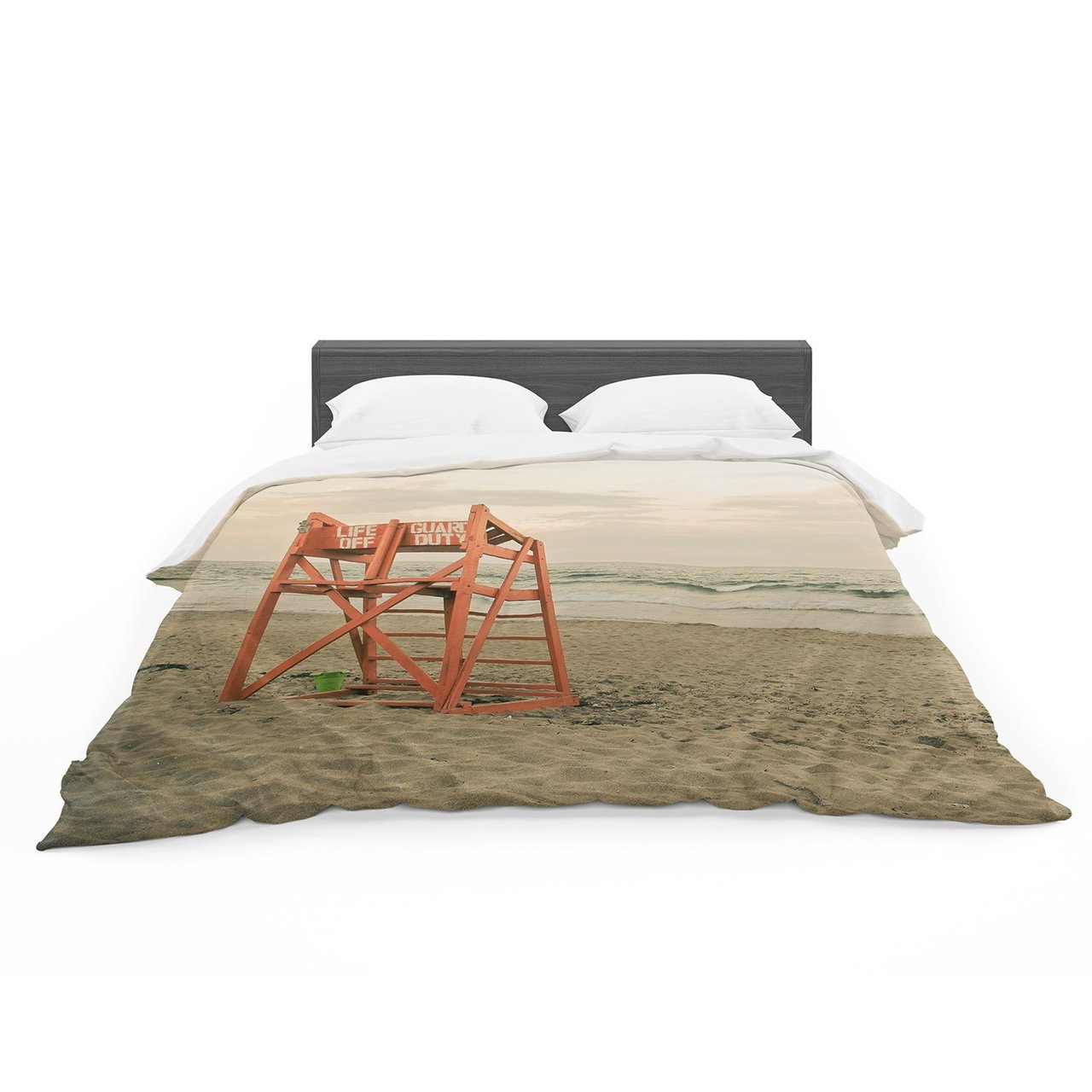 Debbra Obertanec ‘Dusk At the Beach’ Ocean Featherweight3D Customized Duvet Cover Bedding Sets