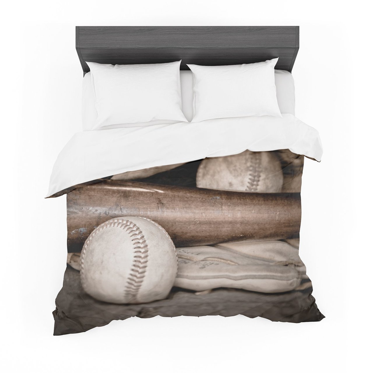 Debbra Obertanec ‘Play Ball’ Baseball Featherweight3D Customized Duvet Cover Bedding Sets