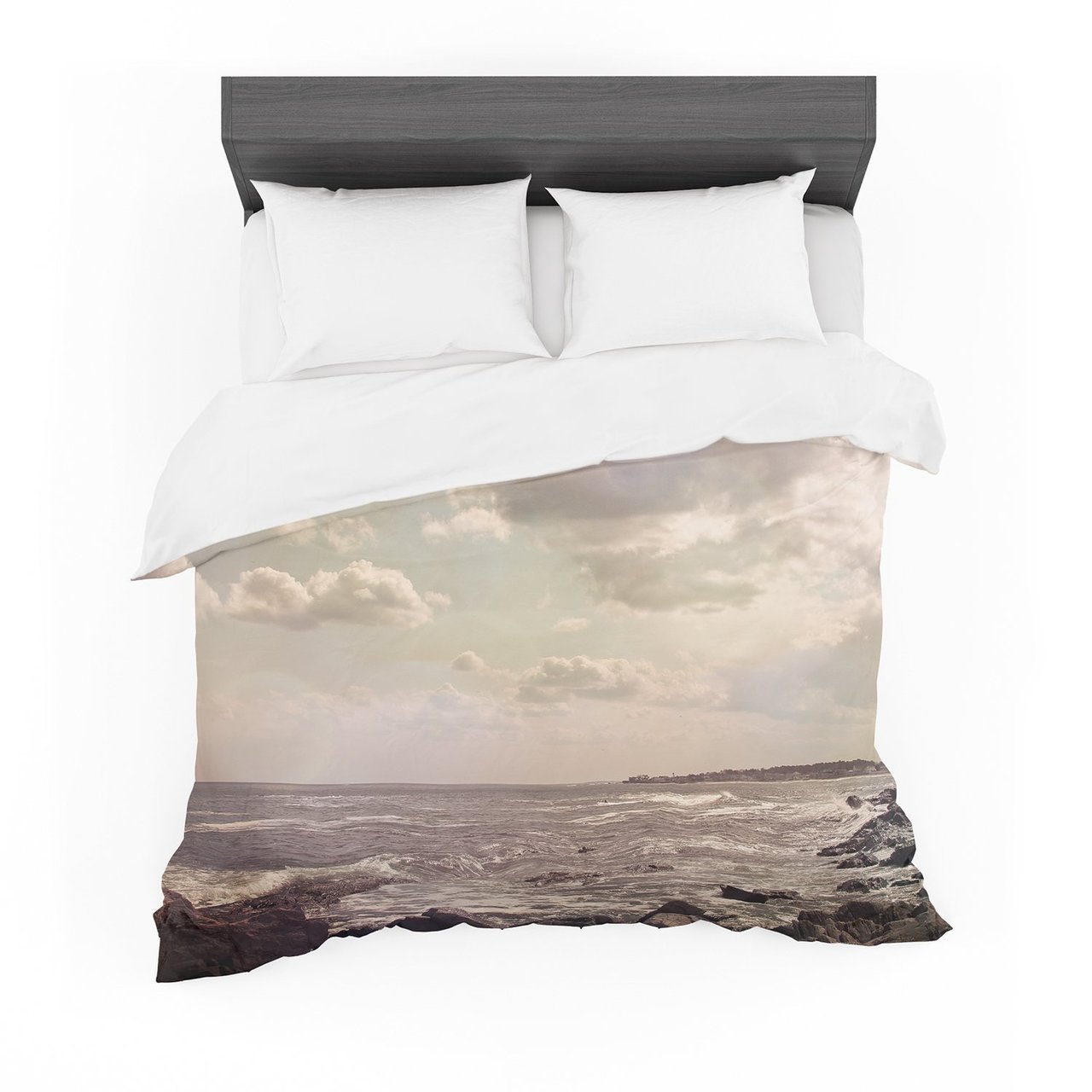 Debbra Obertanec ‘Rocky Coast’ea View Featherweight3D Customized Duvet Cover Bedding Sets