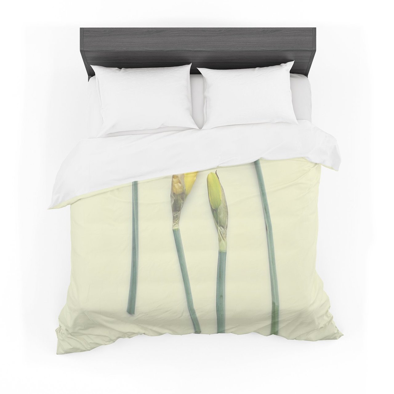 Debbra Obertanec ‘Springtime Yellow’ Tulip Featherweight3D Customized Duvet Cover Bedding Sets