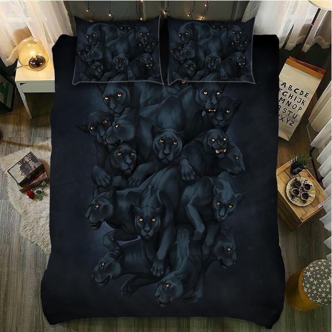Default Blackquad3D Customized Duvet Cover Bedding Sets