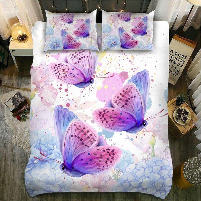 Default Bloem Butterfly3D Customized Duvet Cover Bedding Sets