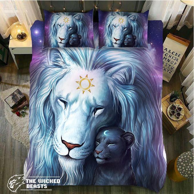 Default Child Of Light Lion3D Customized Duvet Cover Bedding Sets