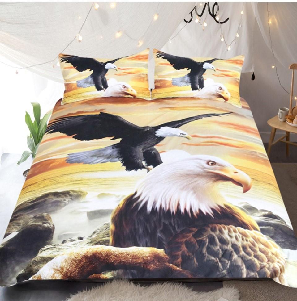 Default ea Eagles3D Customized Duvet Cover Bedding Sets