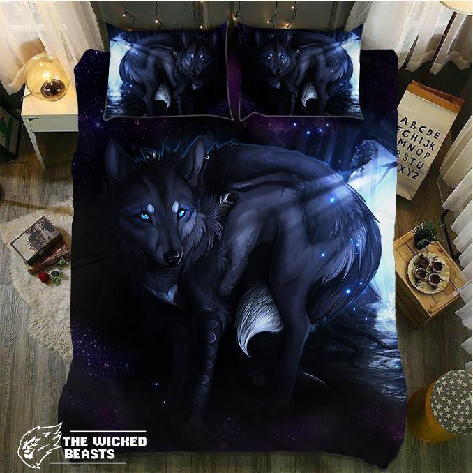 Default Into The Dark 3D Customized Duvet Cover Bedding Sets