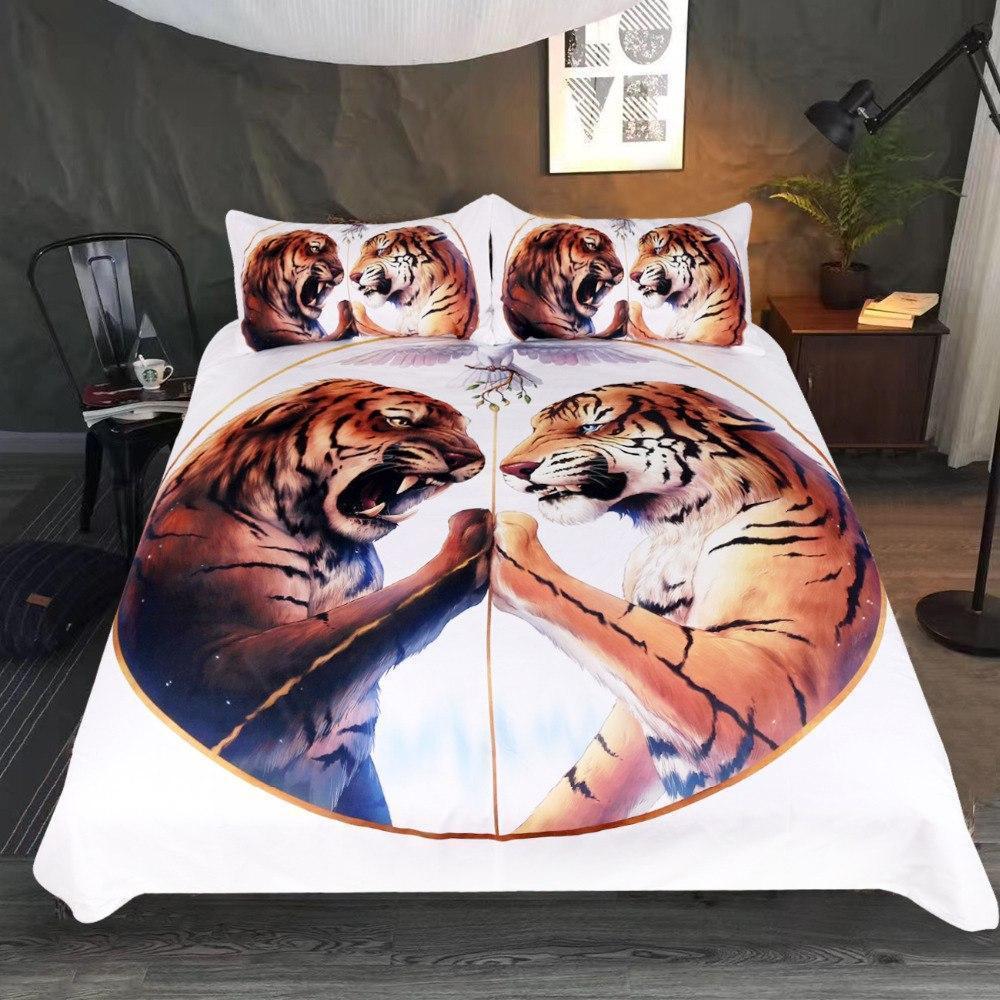 Default Peaces3D Customized Duvet Cover Bedding Sets