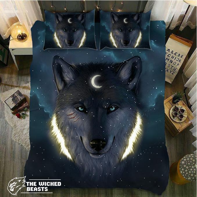 Default Valiant Wolf3D Customized Duvet Cover Bedding Sets