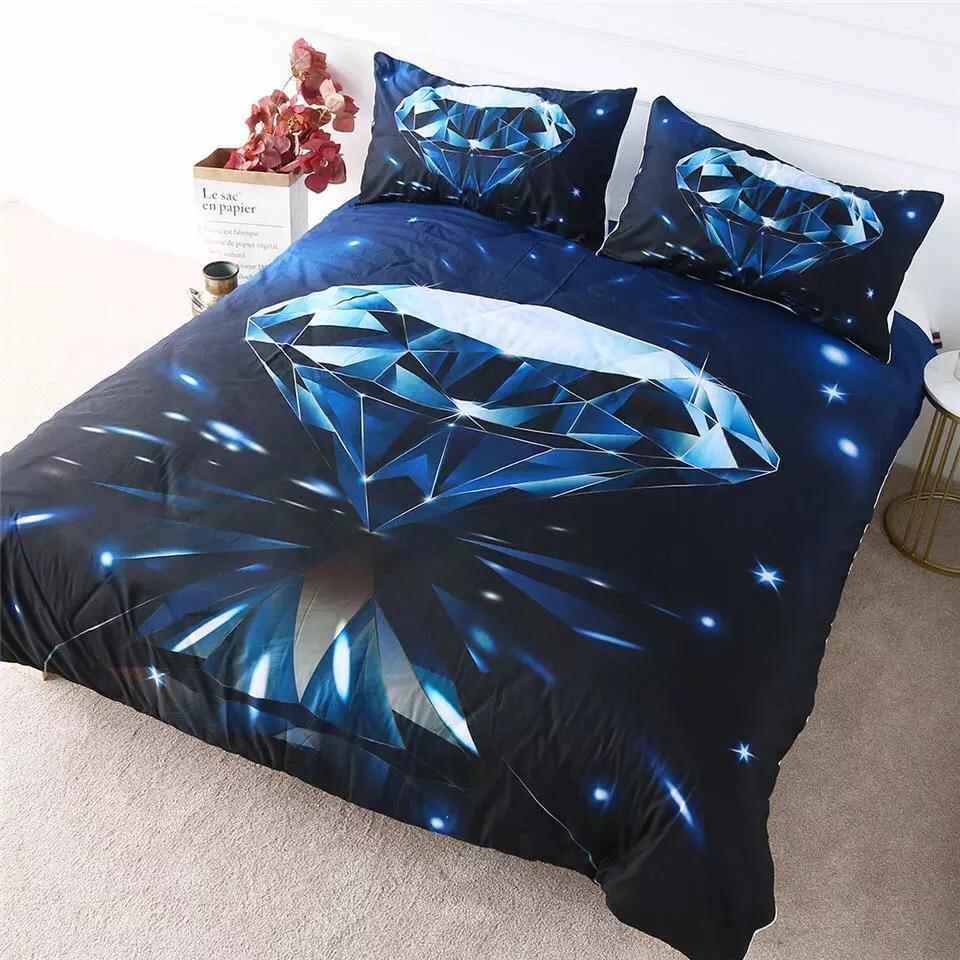 Diamonds Are A Girls Best Friend 3D Customized Duvet Cover Bedding Sets