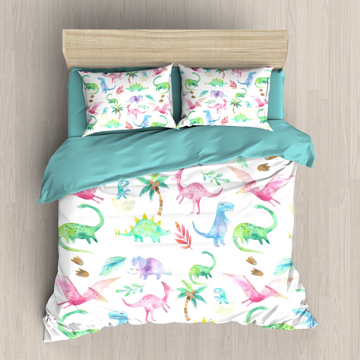 Dino 3D Customized Duvet Cover Bedding Sets