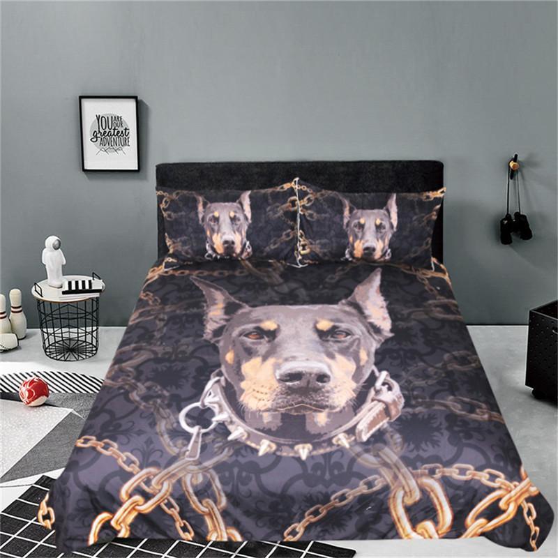 Doberman Bedding Set